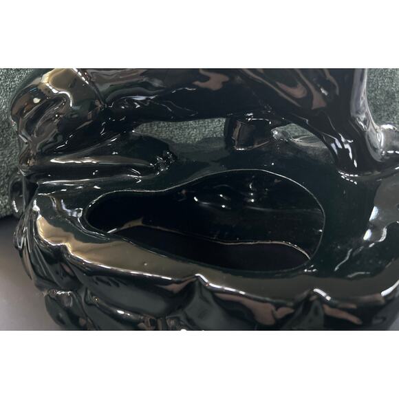 1950s Black Panther Ceramic TV Lamp MCM - Picture 9 of 15